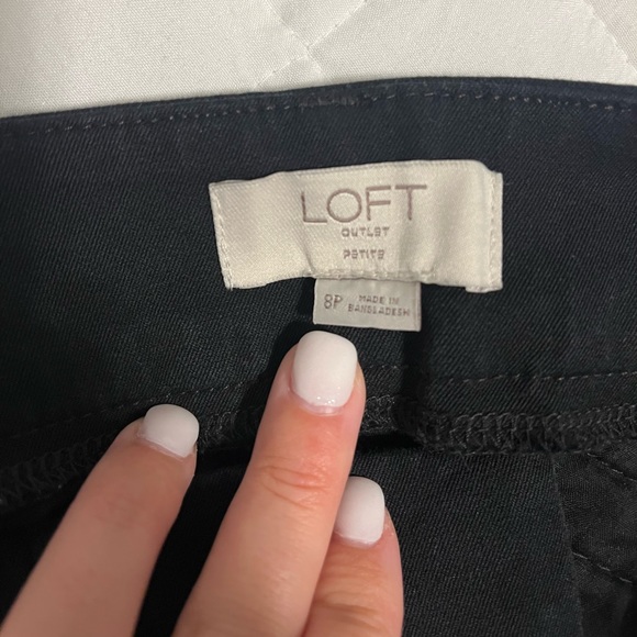 LOFT Skinny Ankle Petite Pants - Picture 3 of 3